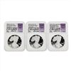 Image 1 : Set of (3) 2008, 2010, and 2011 $1 American Silver Eagle Coins NGC PF69 Ultra Ca