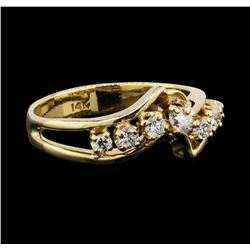 14KT Yellow Gold 0.50ctw Diamond Ring