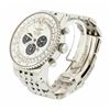 Image 2 : Men's Breitling Navitimer Heritage Stainless Steel Wristwatch with Silver Dial
