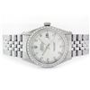 Image 2 : Rolex Mens Stainless Steel 1.00ctw Diamond Datejust Wristwatch