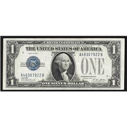 1928A $1 Silver Certificate Funny Back Note