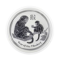 2016 Australia $2 Year of the Monkey Silver Coin