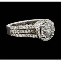 18KT White Gold 1.75ctw Diamond Ring