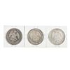Image 2 : Set of (3) Mexico 8 Reales Silver Coins