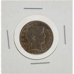 1901-S Barber Silver Quarter Coin