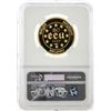 Image 2 : 1987 Belgium 50 ECU Treaty of Rome Anniversary Gold Coin NGC PF69 Ultra Cameo