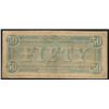 Image 2 : 1864 $50 The Confederate States of America Note