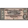 Image 1 : 1864 $10 The Confederate States of America Note