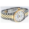 Image 3 : Rolex Mens Two Tone 14KT Yellow Gold Diamond Datejust Wristwatch