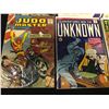 Image 2 : LOT OF 12 ASSORTED GOLD / SILVER AGE COMICS INCLUDING: JUDO MASTER, ADVENTURES INTO THE UNKNOWN,