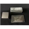 Image 2 : LOT OF 11 ASSORTED .999 TROY OUNCE TITANIUM BULLION, 1 TROY POUND 99.9% PURE TIN BLOCK, AND 5