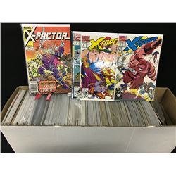 LONG BOX OF ASSORTED COMICS, MARVEL, DC AND MORE, ASSORTED AGE, PRICE, PUBLISHER AND SERIES
