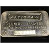 Image 2 : LOT OF 8 NATIONAL ONE TROY OUNCE SILVER BARS.  8 TOTAL .999 + FINE SILVER OUNCES.