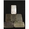 Image 2 : LOT OF 6 ONE TROY OUNCE SILVER BARS.  6 TOTAL .999 SILVER OUNCES.