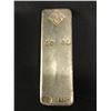 Image 1 : JOHNSON MATHEY (STAMPED JM) FIFTY  OUNCE SILVER BRICK,  50 TOTAL OUNCES OF 999+ SILVER