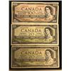 Image 2 : CANADIAN CURRENCY LOT INC. $100 BANK NOTE DATED 1954, 2 X $20 BANK NOTES DATED 1954 AND