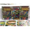 Image 2 : LOT OF 7 "WHEN GODS WALK THE EARTH! THE ETERNALS" COMICS, # 2, 6, 8, 14, 15, 2 X 16, ALL 25 AND 30