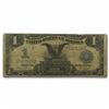 Image 1 : 1899 $1.00 Silver Certificate Black Eagle VG