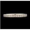Image 2 : 0.17 ctw Diamond Ring - 18KT White Gold