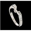 Image 4 : 0.20 ctw Diamond Ring - Platinum