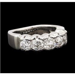 1.56 ctw Diamond Ring - 14KT White Gold