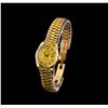 Image 2 : Rolex 18KT Yellow Gold DateJust Ladies Watch