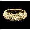 Image 2 : 3.50 ctw Diamond Ring - 18KT Yellow Gold