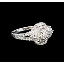 14KT White Gold 1.16 ctw Diamond Ring