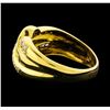 Image 3 : Diamond Ring - 18KT Yellow Gold