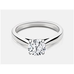 Diamond Ring - 14KT White Gold