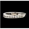Image 1 : 0.45 ctw Diamond Ring - 14KT White Gold