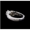 Image 3 : 1.15 ctw Diamond Ring - 18KT White Gold