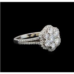 14KT White Gold 1.27 ctw Diamond Ring