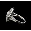 Image 3 : 1.62 ctw Diamond Ring - 14KT White Gold