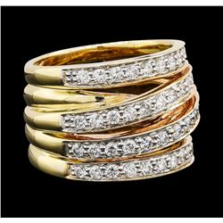 1.15 ctw Diamond Ring - 14KT Yellow Gold