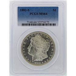 1882-S PCGS MS64 Morgan Silver Dollar