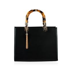 Black Bamboozled Tote Handbag