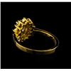 Image 3 : 0.95 ctw Diamond Ring - 14KT Yellow Gold