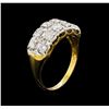 Image 4 : 0.90 ctw Diamond Ring - 14KT Two-Tone Gold