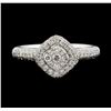 Image 2 : 0.89 ctw Diamond Ring - 14KT White Gold
