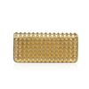 Image 3 : Tom Ford Metallic Studded Gold Zip Clutch