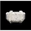 Image 2 : 2.14 ctw Diamond Ring - 14KT White Gold