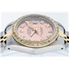 Image 2 : Rolex Two-Tone VVS Salmon Diamond DateJust Ladies Watch