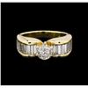 Image 2 : 1.54 ctw Diamond Ring - 14KT Yellow Gold