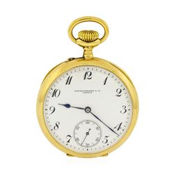 Patek Philippe & Co. Pocket Watch - 18KT Yellow Gold