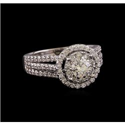 1.26 ctw Diamond Ring - 14KT White Gold