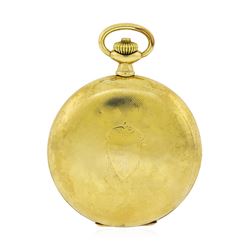 Vintage Omega Pocket Watch - 14KT Yellow Gold