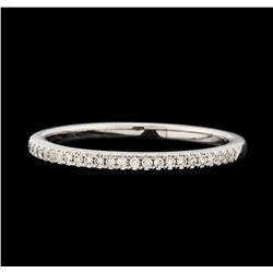 0.08 ctw Diamond Ring - 14KT White Gold