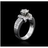 Image 3 : 18KT White Gold 2.33 ctw Diamond Ring