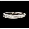 Image 1 : 0.35 ctw Diamond Ring - 14KT White Gold